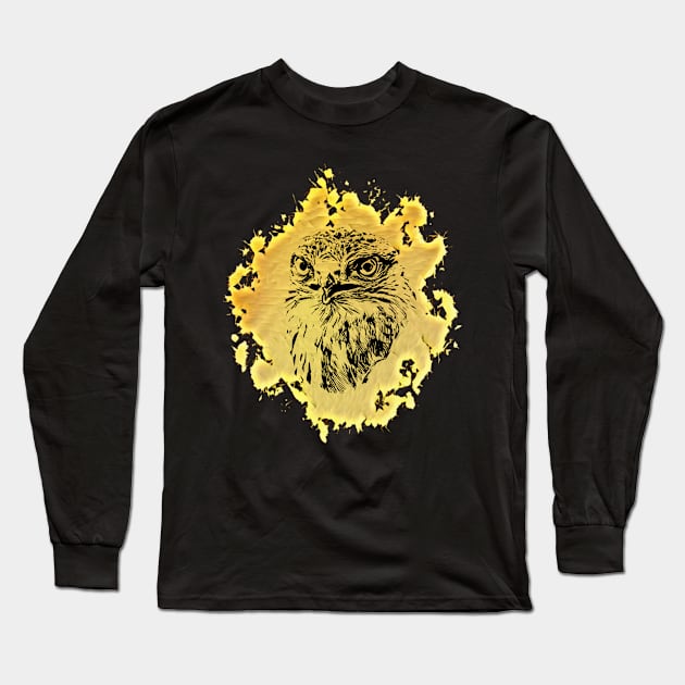 Eagle Long Sleeve T-Shirt by Nimmersatt